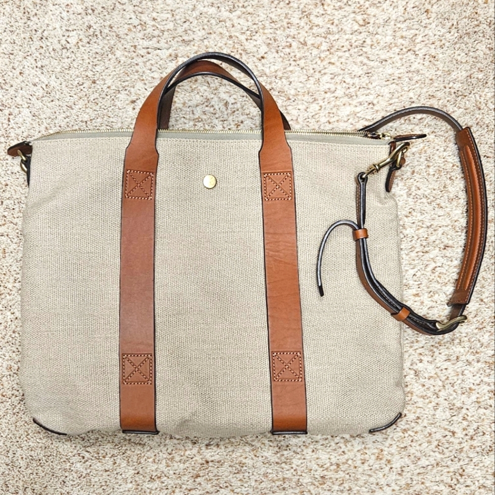 Mismo Mate Bag Canvas and Leather